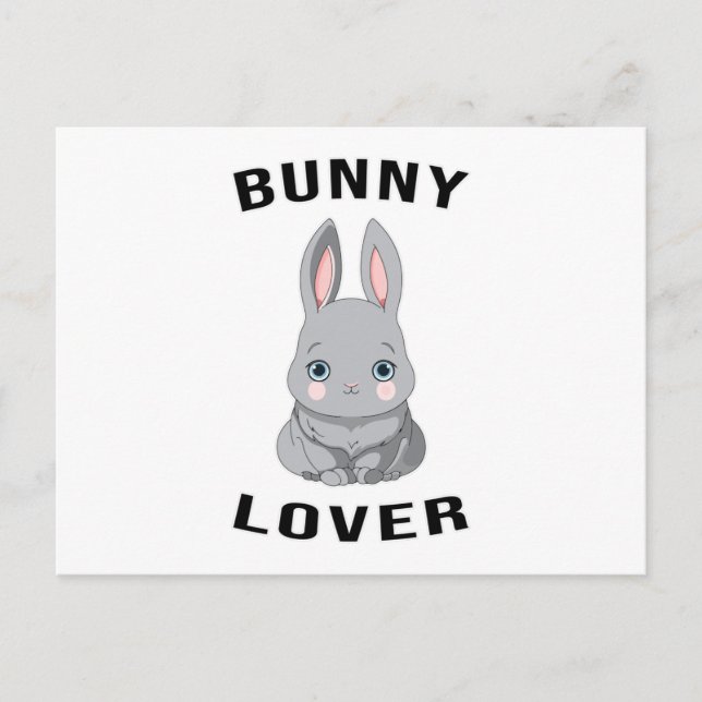 Happy Easter Spring Egg Niedlich Bunny Lover Gesch Postkarte (Vorderseite)
