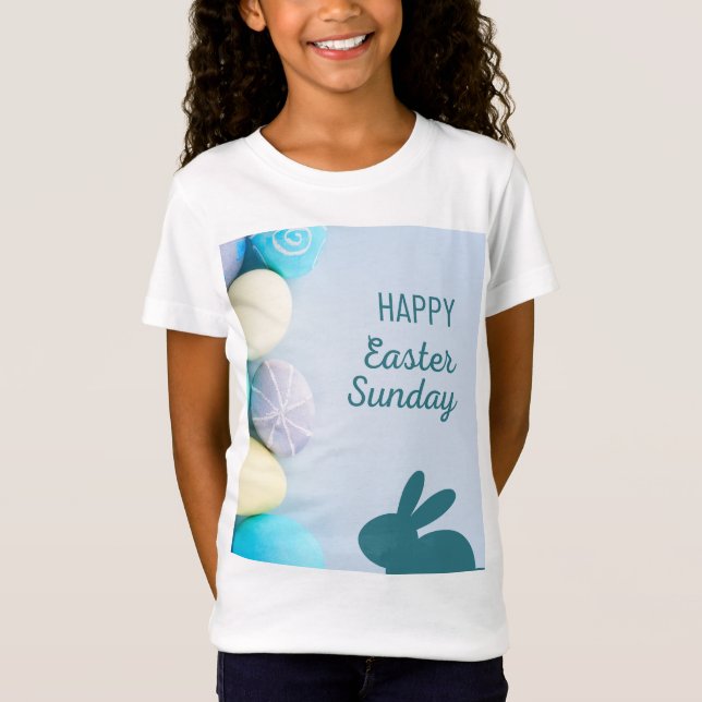 Happy easter sunday design T-Shirt (Vorderseite)