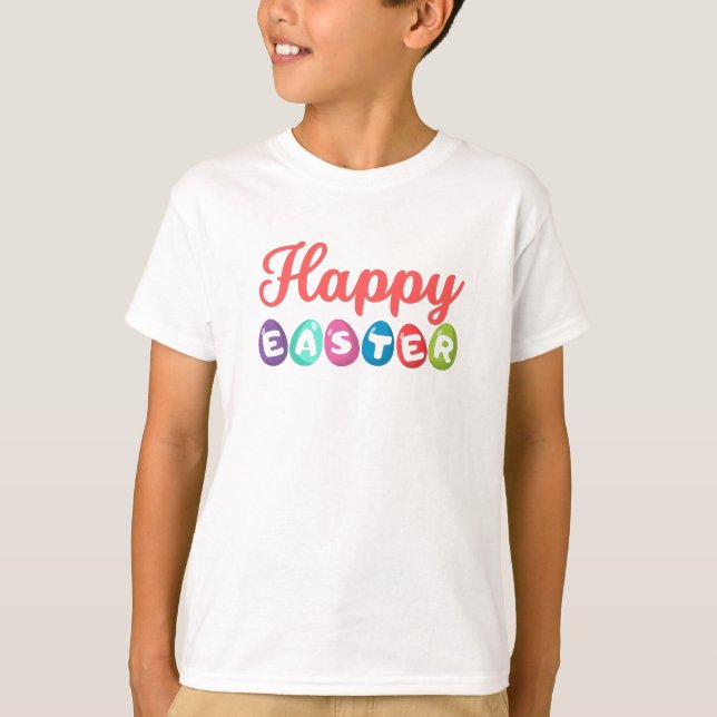 Happy Easter T-Shirt (Vorderseite)