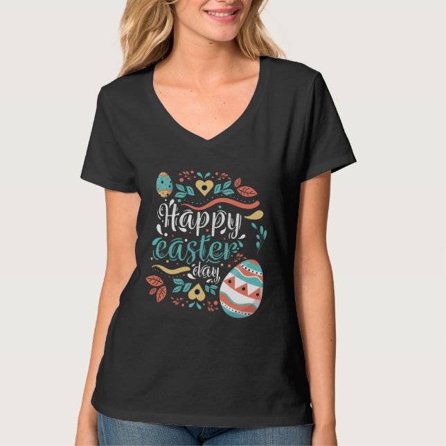 Happy Easter T-Shirt Funny Easter 1 (Vorderseite)