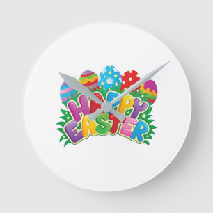 ***HAPPY EASTER W/ EASTER EGGS*** RUNDE WANDUHR