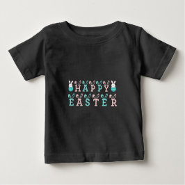 Happy Easter Wishings - Funny Bunny Oaster Baby T-shirt