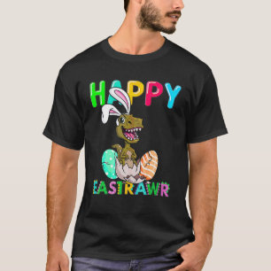Happy Eastrawr Dinosaurier Bekleidung Ostertagesju T-Shirt