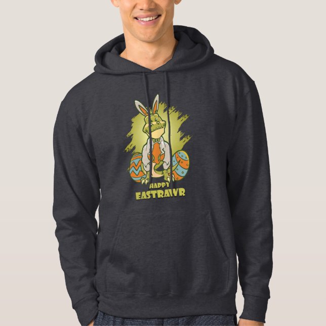 Happy Eastrawr | Männerhoodie Hoodie (Vorderseite)