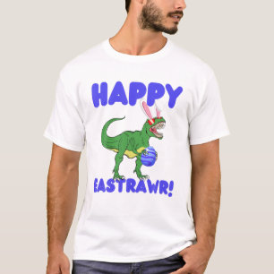 Happy Eastrawr Niedlich Osterbrücke T Rex Dinosau T-Shirt