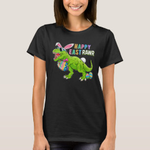 Happy Eastrawr Rex Dinosaur Oster Bunny Egg Costu T-Shirt