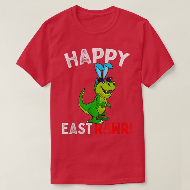Happy Eastrawr T Re Dinosaur Bunny Egg Kostüme Eas T-Shirt (Design vorne)