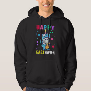 Happy Eastrawr T Rex Dinosaur Kinder Jungs Mädchen Hoodie
