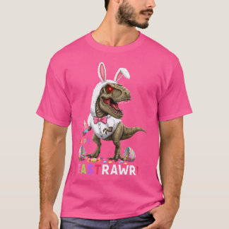 Happy Eastrawr T Rex Dinosaur Oster Bunny Candy E T-Shirt