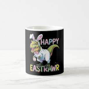 Happy Eastrawr T Rex Easter Dinosaur Bunny Egg Kaffeetasse