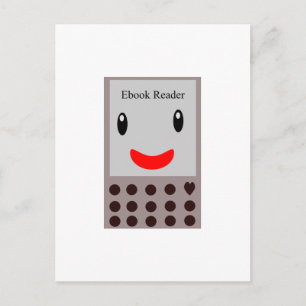 Happy Ebook Reader 1 Postkarte