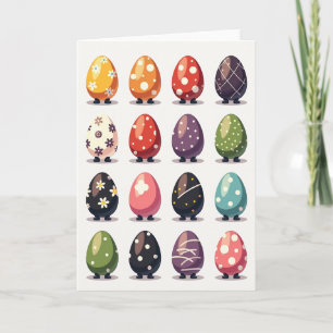 Happy Egg Friends Grußkarte Karte