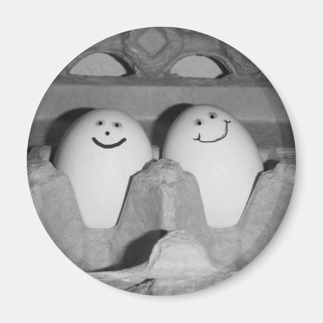 Happy Egg Kühlschrank Kitchen Magnete! Magnet (Vorne)