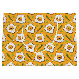 Happy Eggs Breakfast Große Geschenktüte