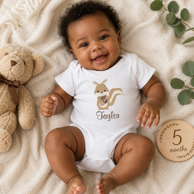 Happy Eichhörnchen Baby Strampler (Von Creator hochgeladen)