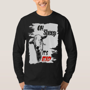 Happy Eid Adha Mubarak Cool Islamisch Oh Schafe Es T-Shirt