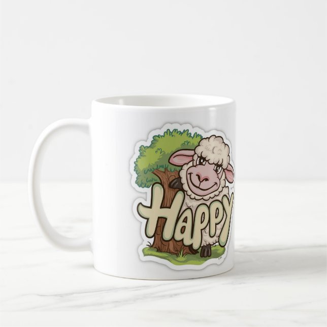 Happy-eid-adha-Tasse Kaffeetasse (Links)