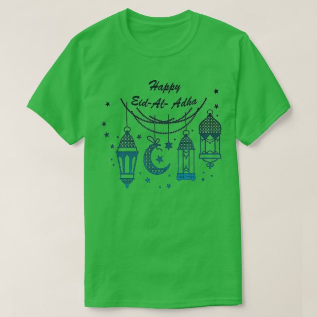 Happy Eid Al Adha Geschenk für Männer Kinder T-Shirt (Design vorne)