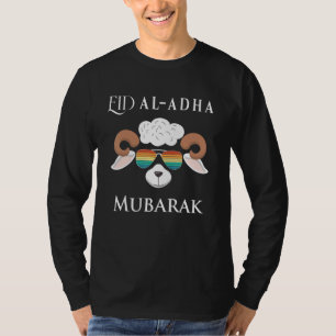 Happy Eid Al Adha Lamb Eid Al Adha Mubarak für Mus T-Shirt