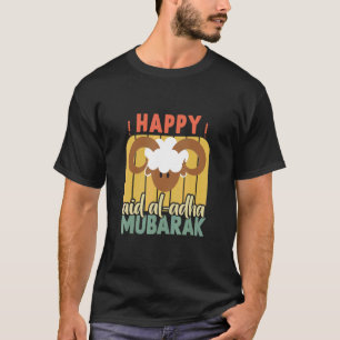 Happy Eid Al Adha Mubarak für muslimischen glückli T-Shirt
