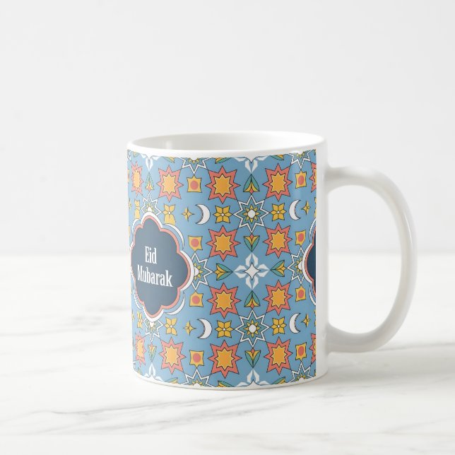 Happy Eid Al-Fitr Geschenk Idee Kaffeetasse (Rechts)