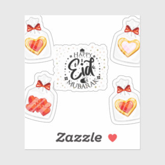 Happy Eid -Eid Adha Mubarak 2022. Aufkleber