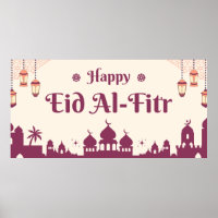 Happy Eid Mubarak Eid Party Background Poster