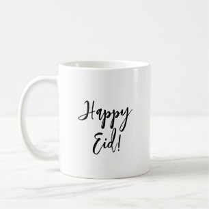Happy Eid Simple Minimalistisch Kaffeetasse