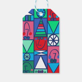 Happy Elves Gift Tags Geschenkanhänger