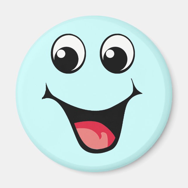 Happy Emoticon Magnet (Vorne)