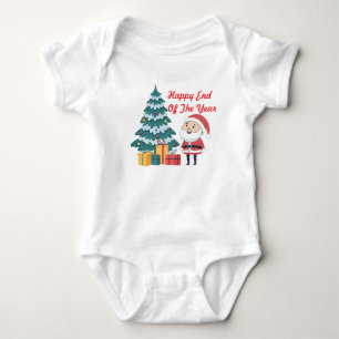 Happy End of the Year Baby Bodysuit Strampler