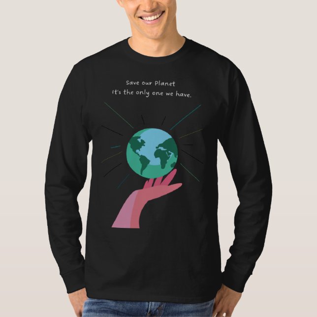 Happy Environment Day Our Planet  2 T-Shirt (Vorderseite)