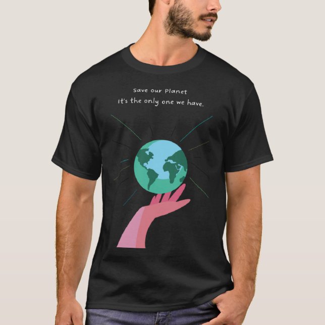 Happy Environment Day Our Planet  2 T-Shirt (Vorderseite)