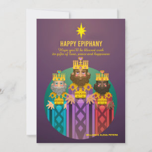 Happy Epiphany Holiday Card Feiertagskarte
