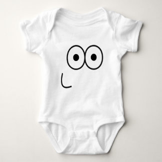 Happy Eyes and Mouth - Baby Bodysuit Strampler