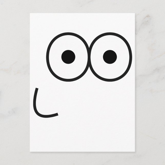 Happy Eyes and Mouth - Postcard Postkarte (Vorderseite)