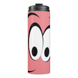 Happy Eyes Thermal Tumbler Thermosbecher