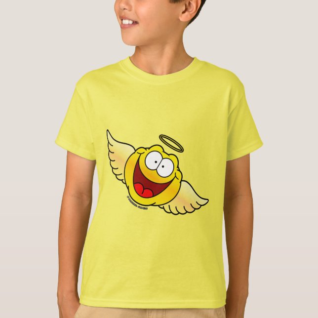 Happy Face Angel T-Shirt (Vorderseite)
