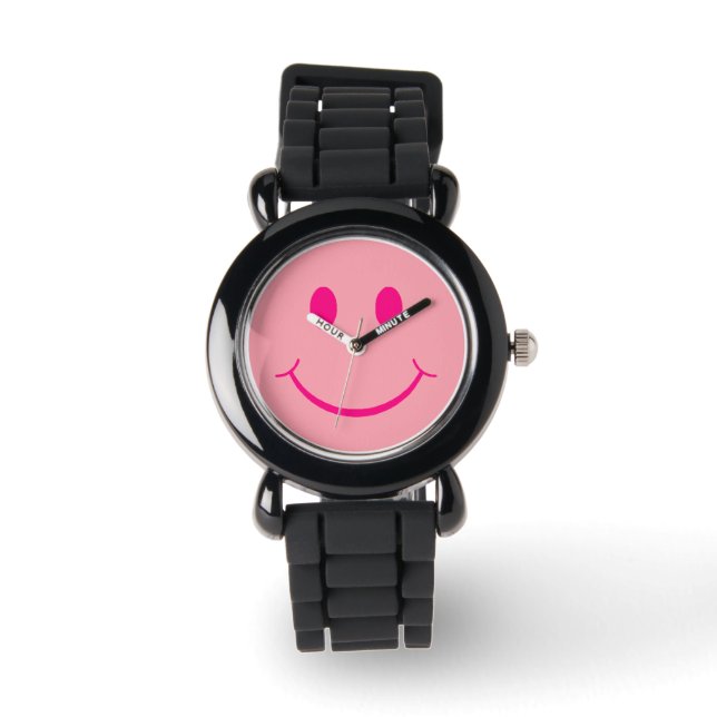 Happy Face Armbanduhr (Vorderseite)