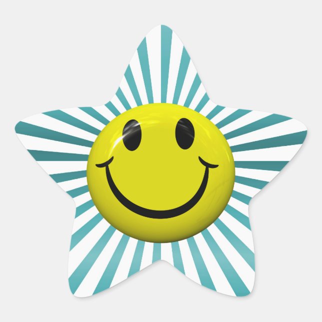 Happy Face Fun Star Stickers (Vorderseite)