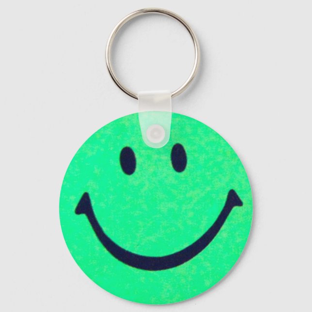 Happy face – Happiness – smiling face Schlüsselanhänger (Vorderseite)