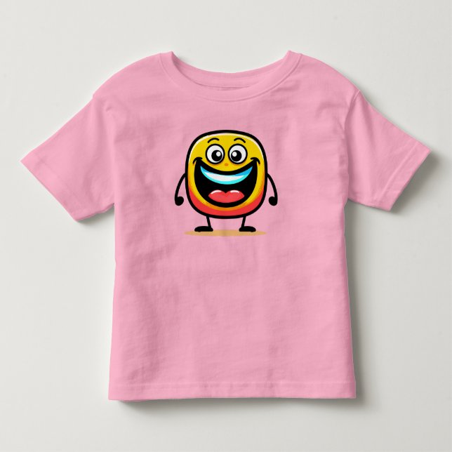 Happy face  kleinkind t-shirt (Vorderseite)
