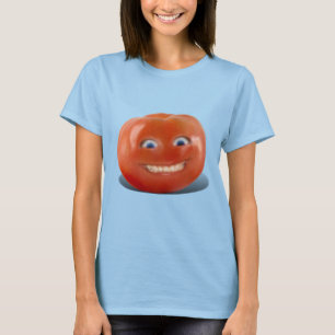 Happy Face lächelnd Tomato T-Shirt