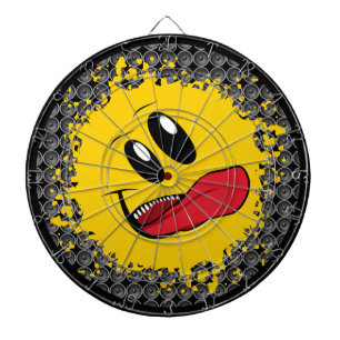 Happy Face Music Dartboard Dartscheibe