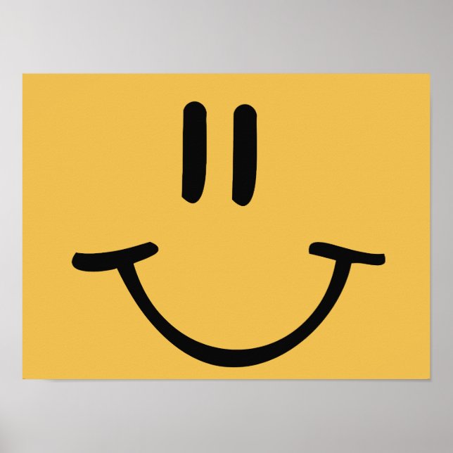 Happy Face Poster (Vorne)