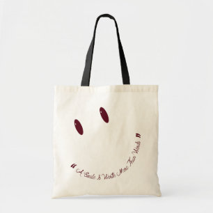 Happy Face Smile Tragetasche