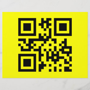 Happy Face Smiling Emoji — QR Code Flyer