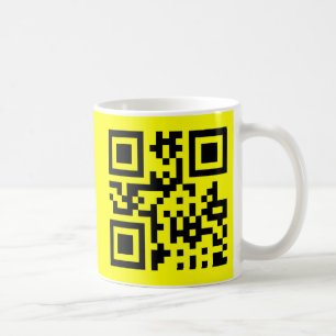 Happy Face Smiling Emoji — QR Code Tasse
