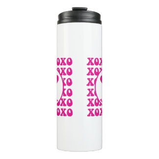 Happy Face, xoxo, valentine, custom mug, cup Thermosbecher