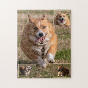 Happy Faces Running Corgis Puzzle